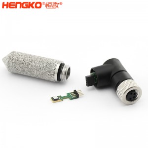 I2C防風(fēng)雨M10*1.0內(nèi)螺紋不銹鋼燒結(jié)多孔溫濕度傳感器外殼過(guò)濾器蓋