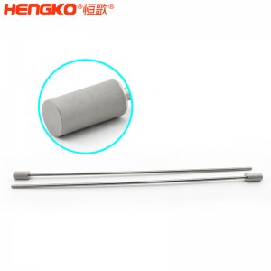 廠家批發316L不銹鋼長桿不銹鋼曝氣頭耐腐蝕防塵，用于二氧化碳/氧氣擴散