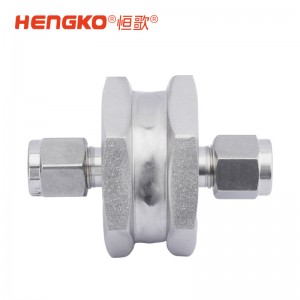 不銹鋼全焊接直通型過濾器_半導體特種氣體1/4納米去除顆粒過濾器