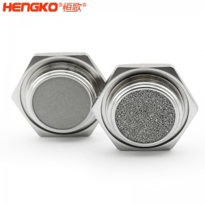 多層燒結(jié)不銹鋼呼吸回路細(xì)菌高流量無(wú)創(chuàng)呼吸機(jī)氧氣阻風(fēng)門(mén)濾片